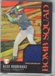 Authentic Alex Rodriguez Game-Worn Jersey Refractor