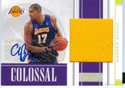 Authentic Andrew Bynum Autograph Game-Worn Patch