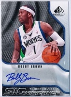 Authentic Bobby Brown Autograph