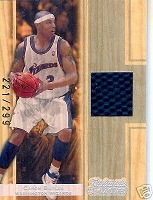 Authentic Caron Butler Game-Worn Jersey Card