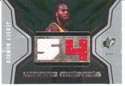 Authentic Chris Wilcox Duel Game-Worn Jersey Card