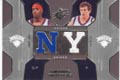Authentic Eddy Curry & David Lee Duel Game-Worn Jersey Card