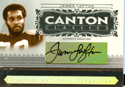 Authentic James Lofton Autograph Card