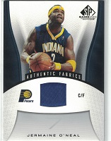 Authentic Jermaine O'Neal Game-Worn Jersey