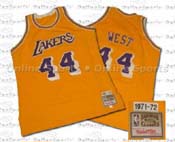 Authentic Jerry West Jersey