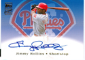 Authentic Jimmy Rollins Autograph