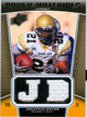 Authentic Jonathan Dwyer Rookie Dual Game Worn Jersey Card