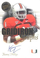 Authentic Kenny Phillips Rookie Autograph