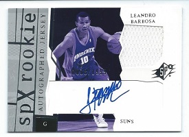 Authentic Leandro Barbosa Rookie Autograph Card
