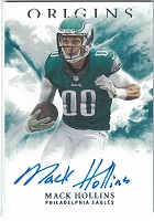 Authentic Mack Hollins Autograph Rookie Card
