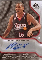 Authentic Marreese Speights Autograph