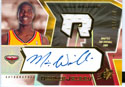 Authentic Marvin Williams Autograph & Game-Worn Jersey Card