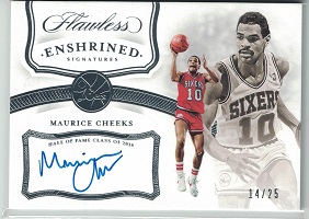 Authentic Maurice Cheeks Autograph