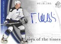 Authentic Timo Helbling Autograph